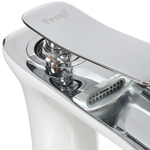 Смеситель для раковины, Frap, корот изл, с картриджем, бел, F1052-52