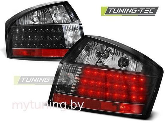 Задние фонари led black для Audi A4 B6