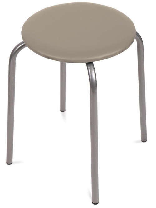 Табурет  Эконом-2 арт.ТЭ2/Б (круглое сиденье), бежевый