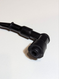 Катушка зажигания мопед Альфа, Дельта - с проводом и свечным колпачком