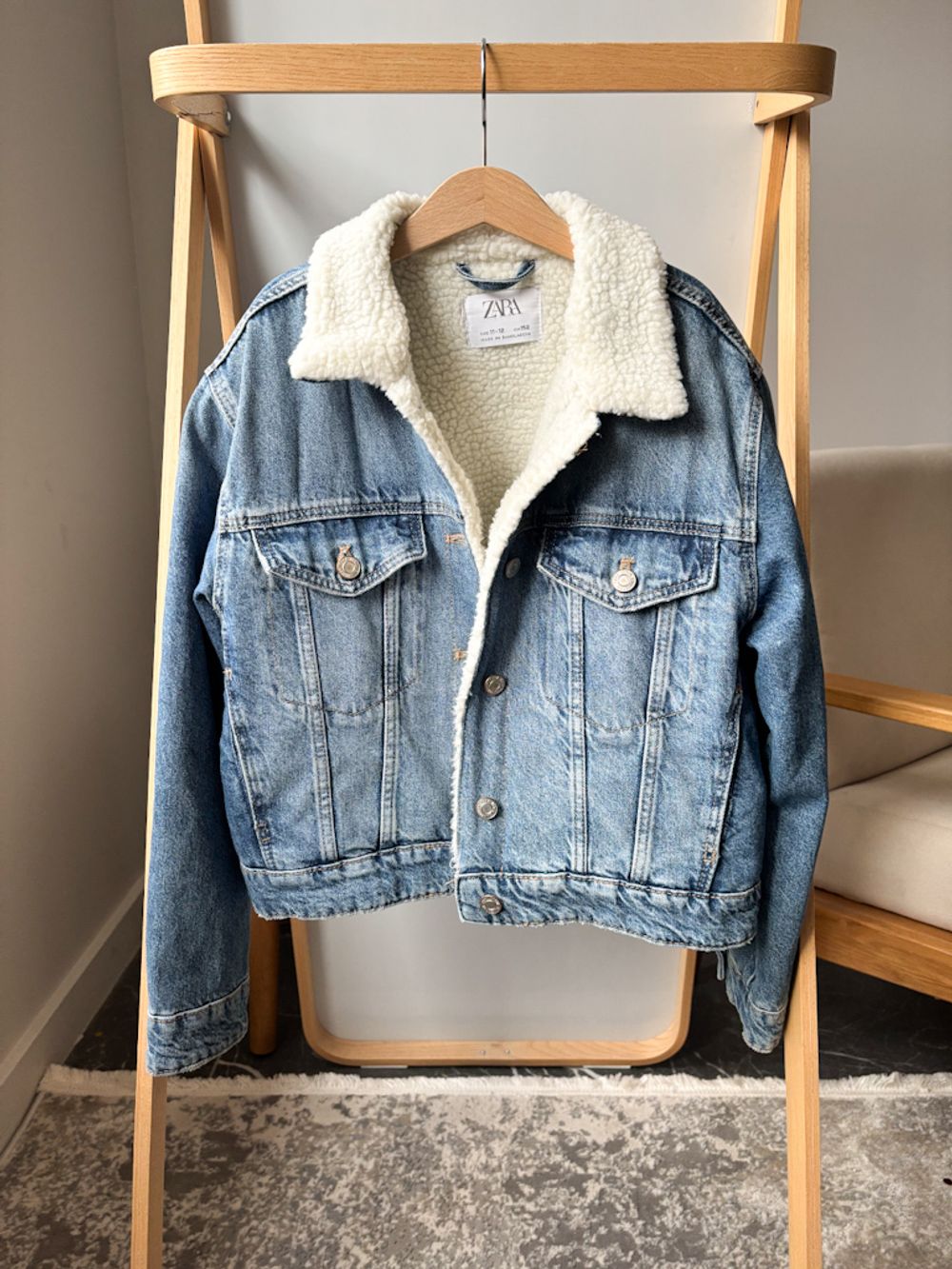 Джинсовая куртка Zara, 152