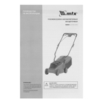 Газонокосилка аккумуляторная бесщеточная CLM-320, 320 мм, травосб. 30 л, Li-Ion, 20 В // MTX