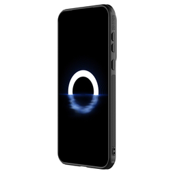Чехол с вставками из кожи от Nillkin для Huawei Pura 70 Pro и Pura 70 Pro+, с откидной металлической крышкой для камеры, серия CamShield Prop Leather Case