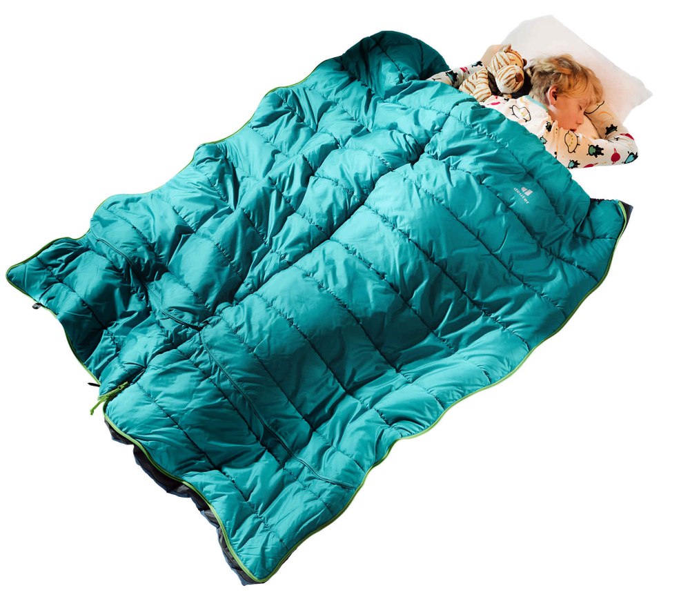Детский спальник Deuter Starlight SQ Petrol/Navy (2021)