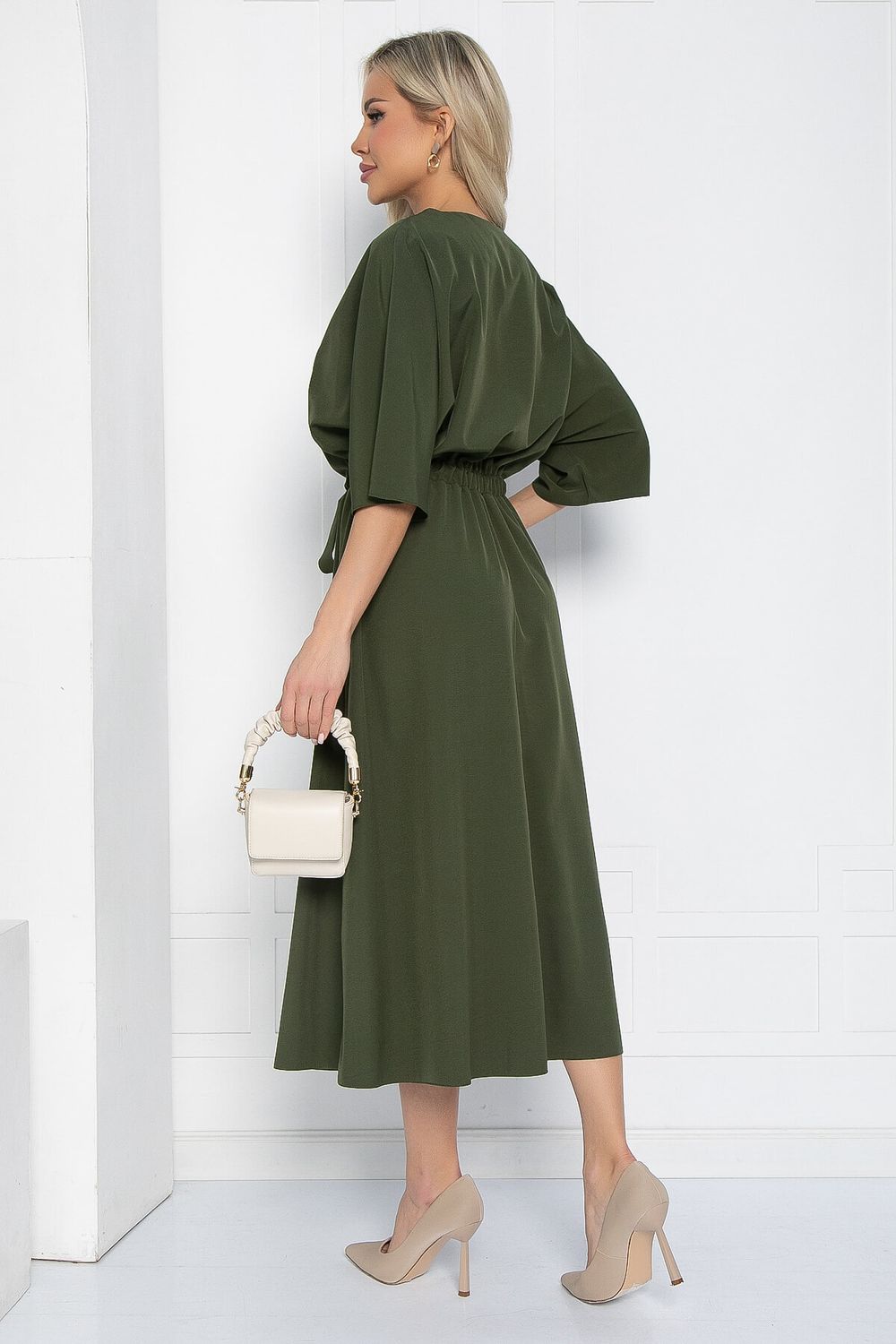 Платье Воздушный полёт (зеленая сосна) П12476-15 LT Collection