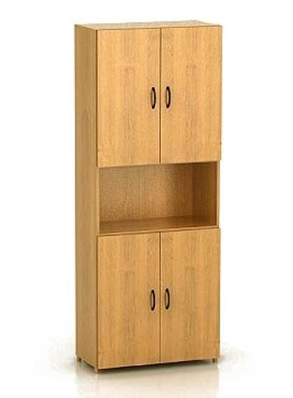 КФ17 Шкаф высокий Фея 740х390х2002 ШФ14+ДФ13*4