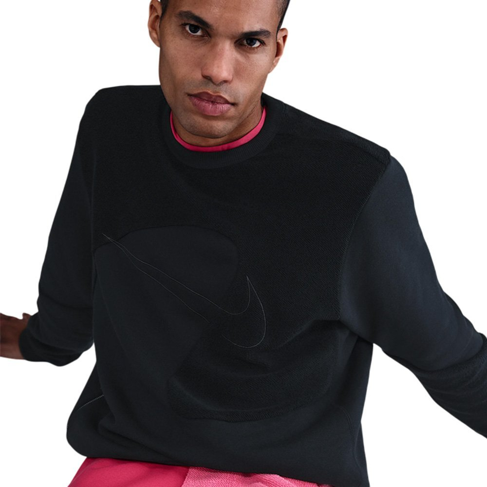 Баскетбольная толстовка Nike Standard Issue Basketball Crew Giannis Black Sweatshirt