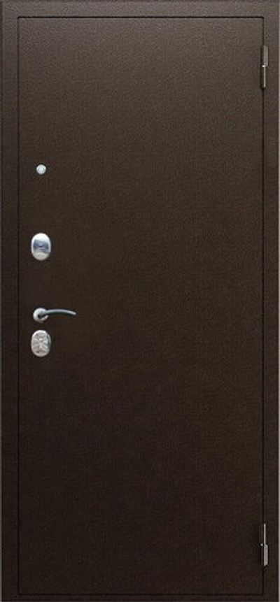 Стальная дверь "Комфорт" с зеркалом