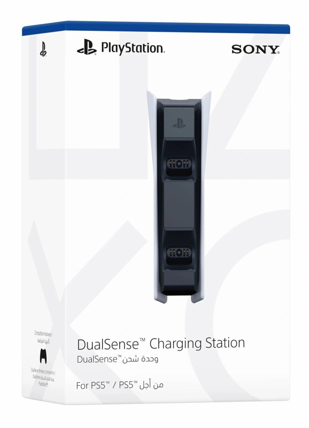 Зарядная станция Sony для двух контроллеров DualSense PS5 (CFI-ZDS1)