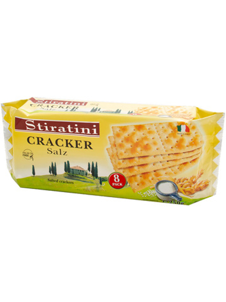 Крекеры соленые Stiratini CRACKER 250 г, Наслаждайтесь итальянским колоритом дома или в дороге