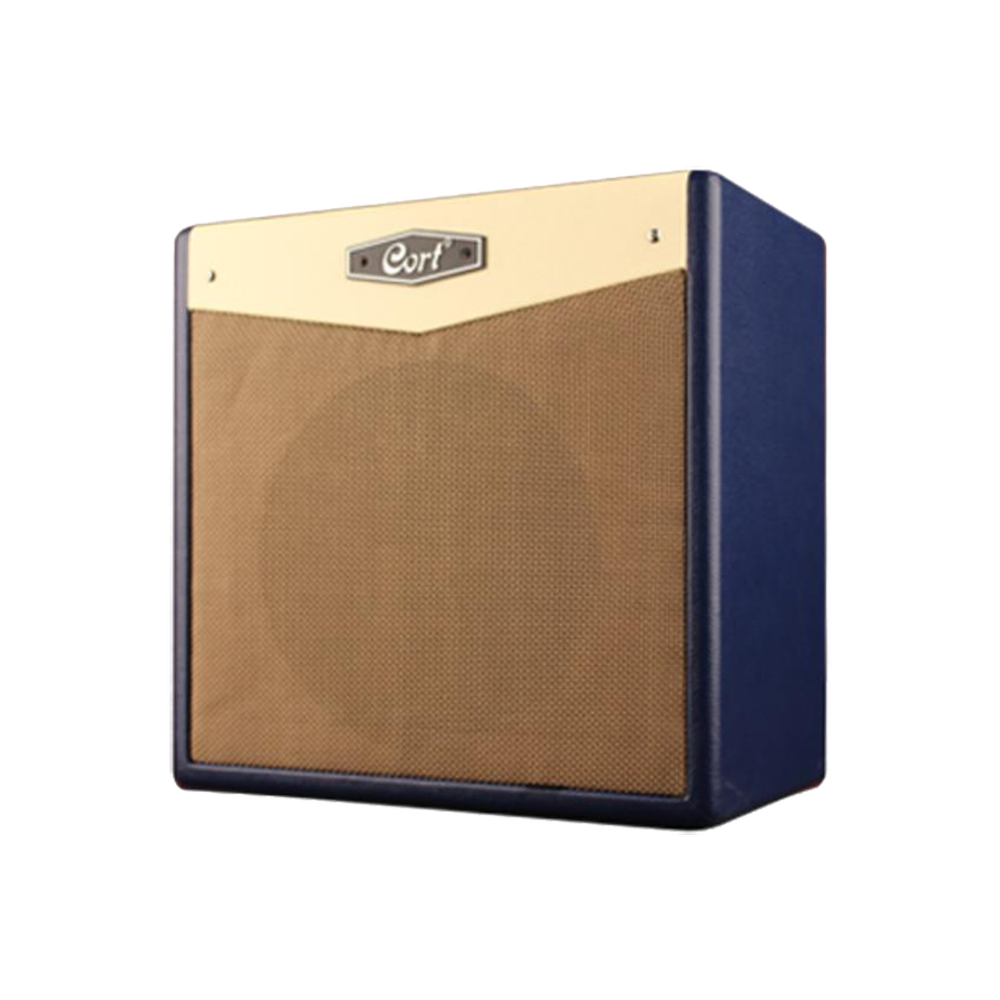 Cort CM15R-EU-DB,DR CM Series Гитарный комбоусилитель, 15Вт. Динамик: 8". Сопротивление: 8 Ом. Цвета: синий, красный. Размеры: 305х315х190мм. Вес: 6кг.