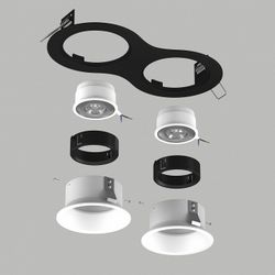 Встраиваемый светильник Lightstar Domino D6270606BMOD