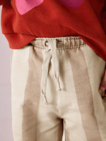 Толстовка и брюки в комплекте для девочки Next B15-173, Красный, Бежевый