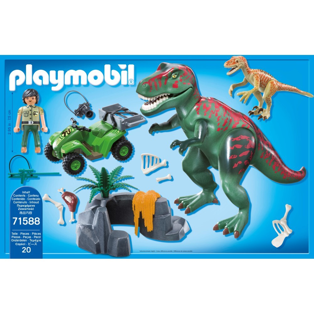 Playmobil - Атака динозавров тираннозавра 71588 / артикул   71588  / GTIN 4008789715883