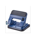 Дырокол 30л. KW-trio металл, синий, с линейкой 0916BLU