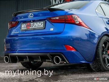 Диффузор заднего бампера для Lexus IS 3(III)