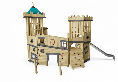 Замок с двумя башнями