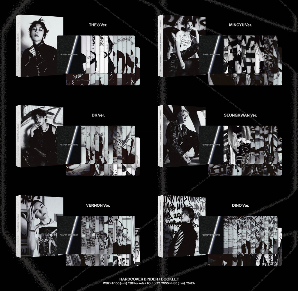 Альбом SEVENTEEN - HAPPY BURSTDAY (DAREDEVIL Ver.)