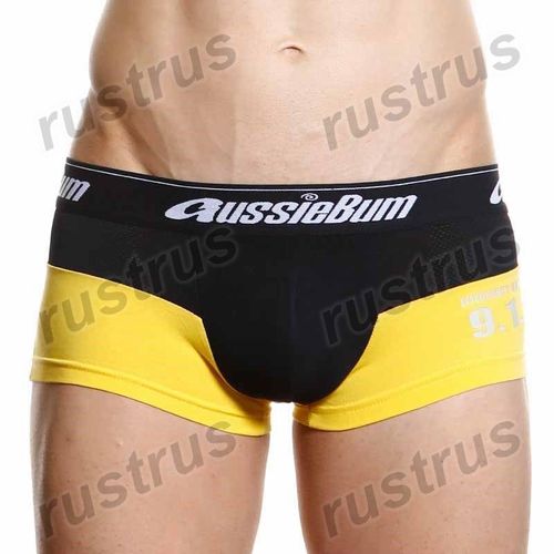 Мужские трусы хипсы желтые Aussiebum AB00251