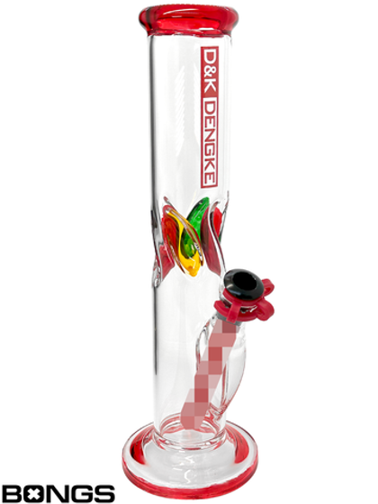Бонг D&K Rasta Tube Ice 30 СМ