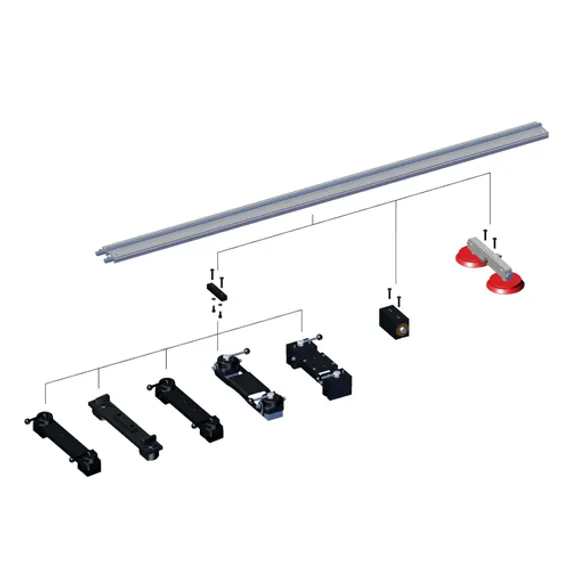 Жесткий направляющий рельс Promotech