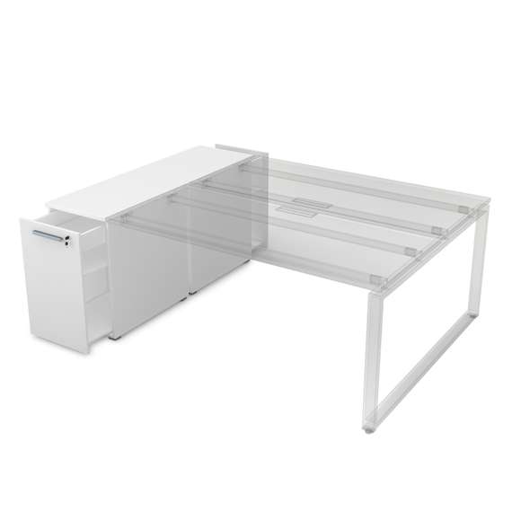 9ТП.002.2 Тумба с выкатной секцией (1435*450*750)