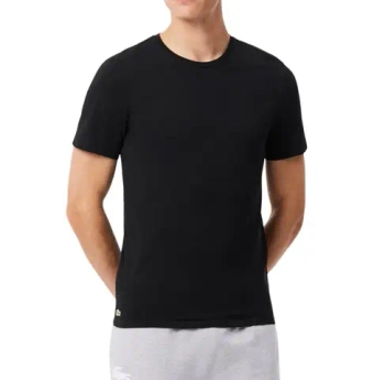 Мужская теннисная футболка Lacoste Slim Fit Loungewear 3-Pack - white/grey/black