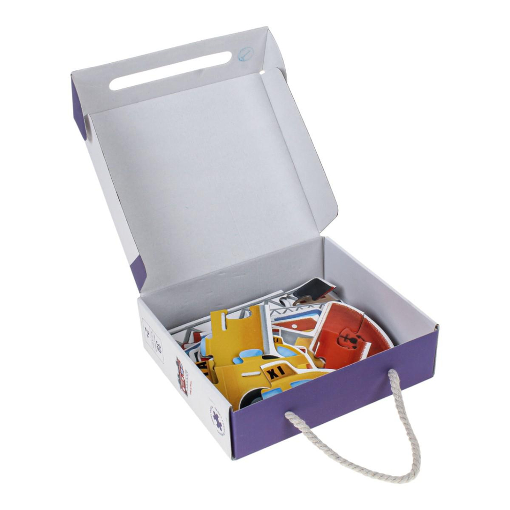 Пазл Машины 39эл., коробка 88770