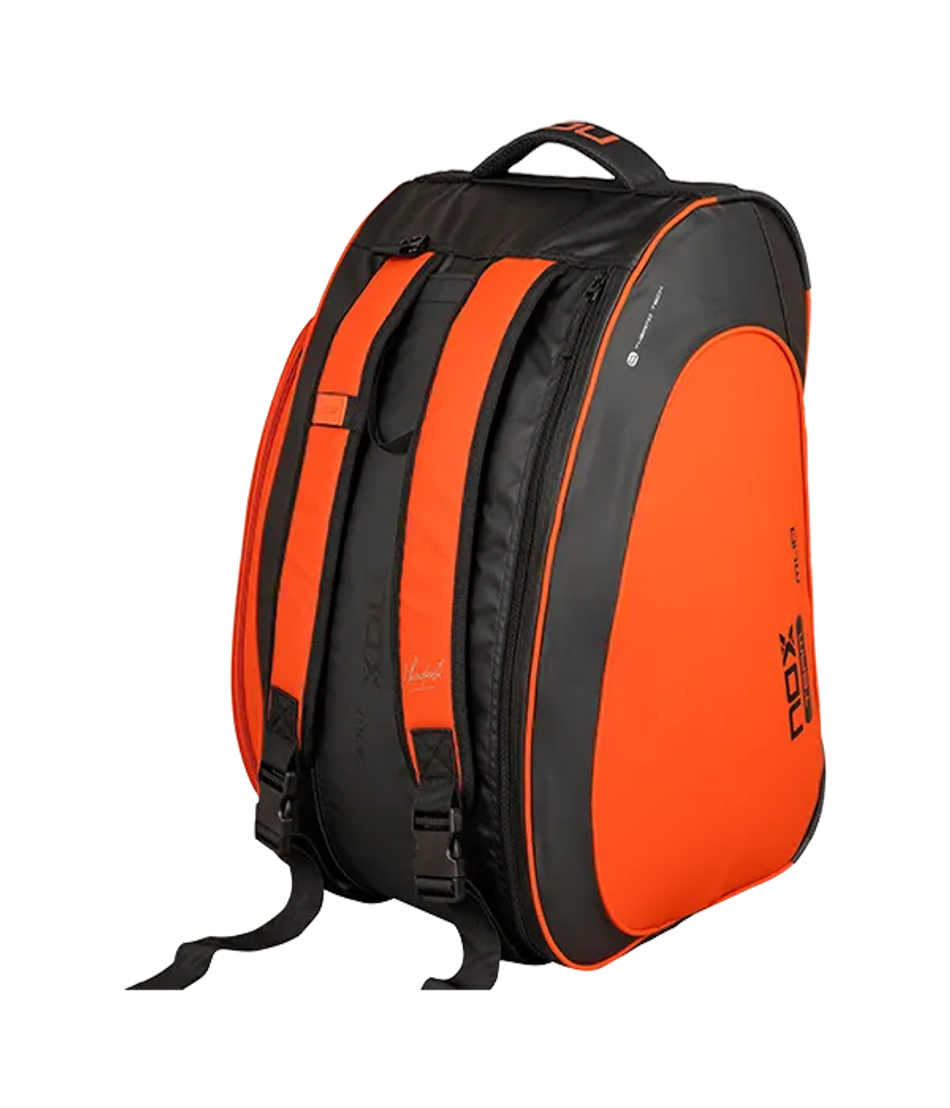 Сумка для падел Nox ML10 Team Black-Clay 2025, серия Miguel Lamperti