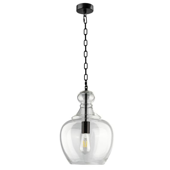 Подвесной светильник Crystal Lux CONSTANCIA SP1 BROWN