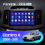 Teyes CC2 Plus 9" для Hyundai Elantra, Avante 2006-2010