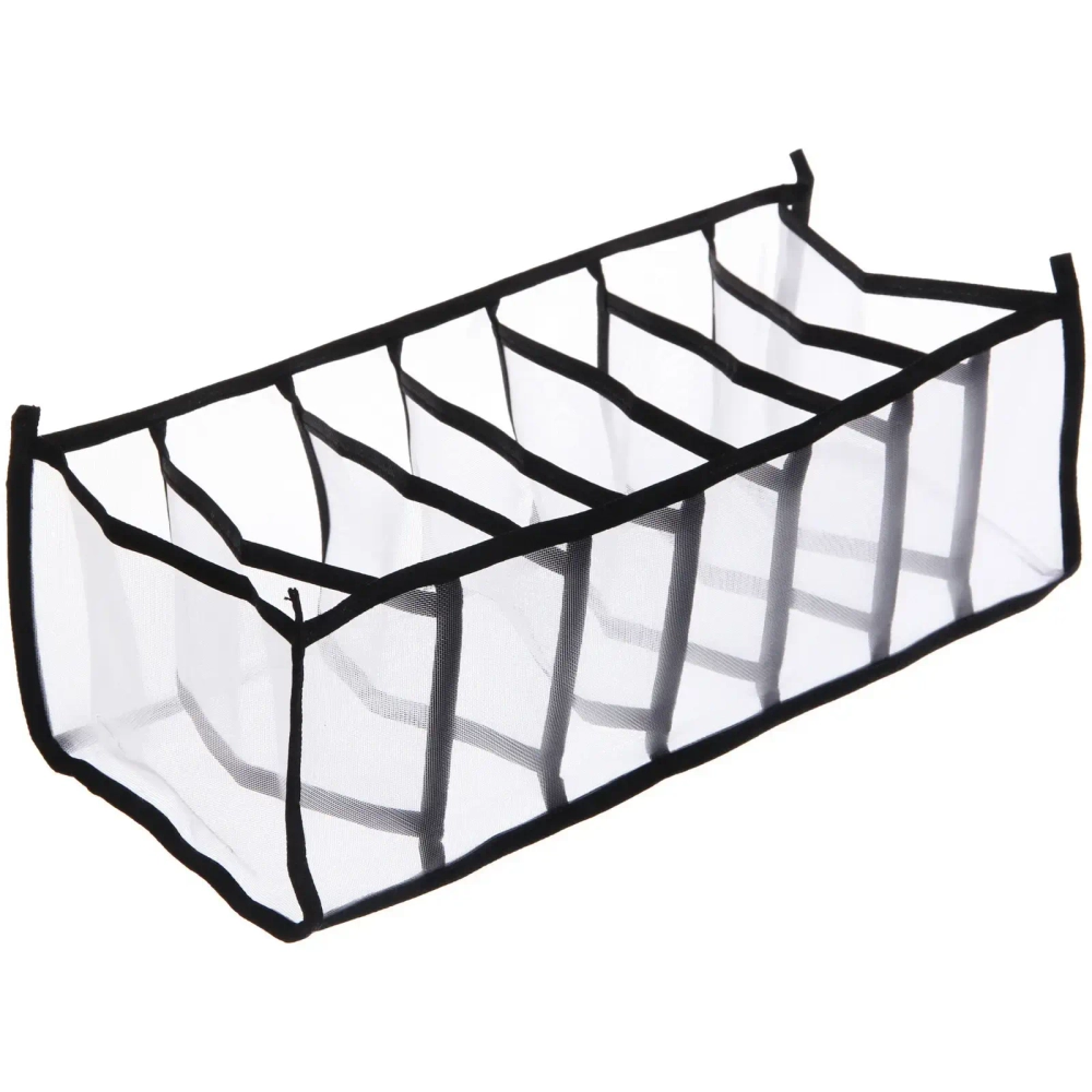 Органайзер - чехол для хранения вещей «ИДЕЯДОМА», цвет чёрный, 7 секций, 36*17*12см