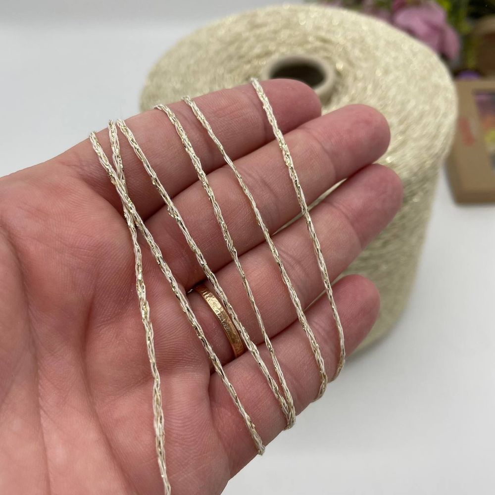 Filati RICCIO 80% вискоза 20% полиэстер (люрекс)