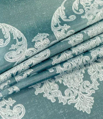 Ткань "Даймонд" бирюза