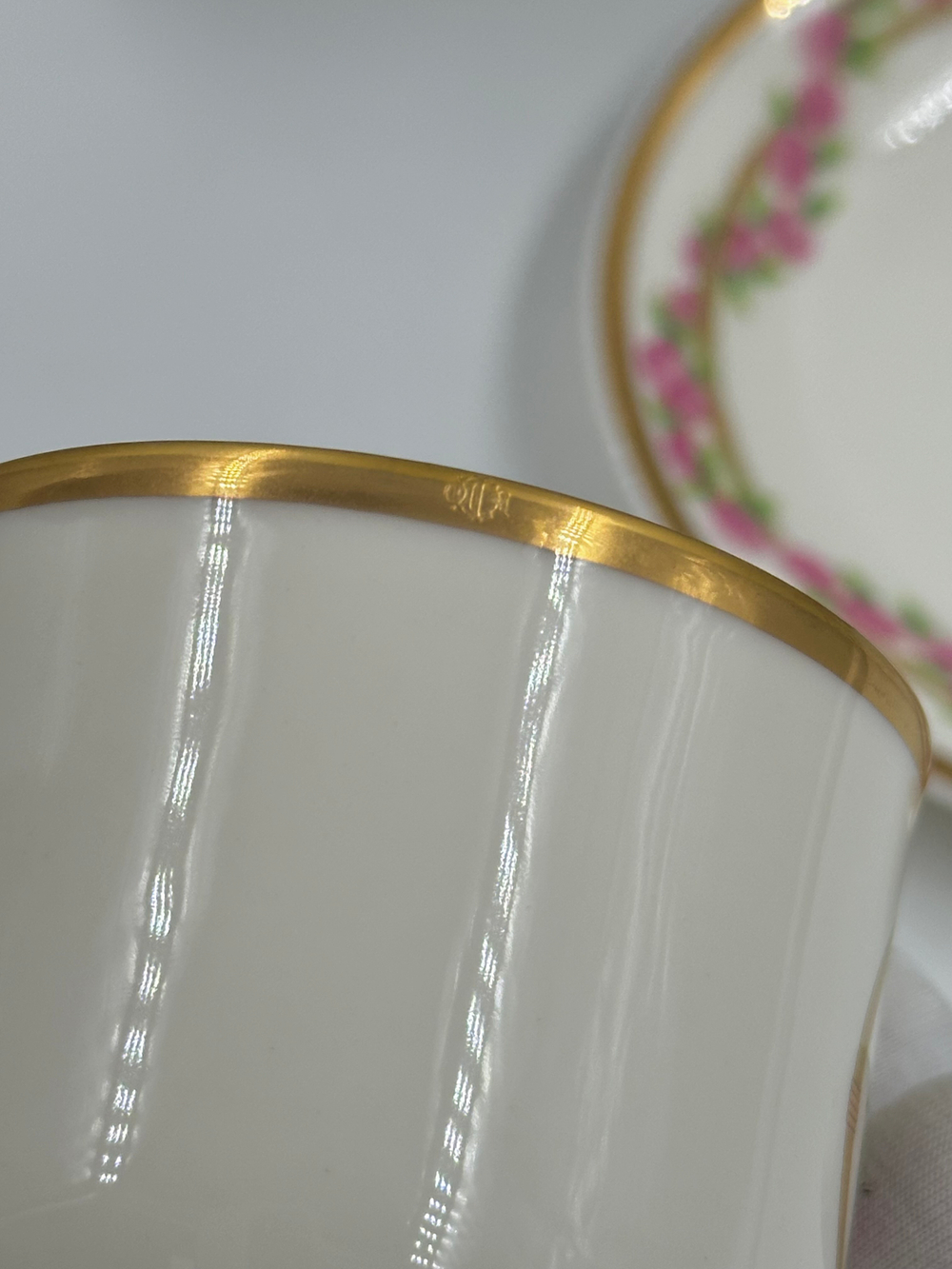 Набор из 2х кофейных пар Christian Dior, Hortensia