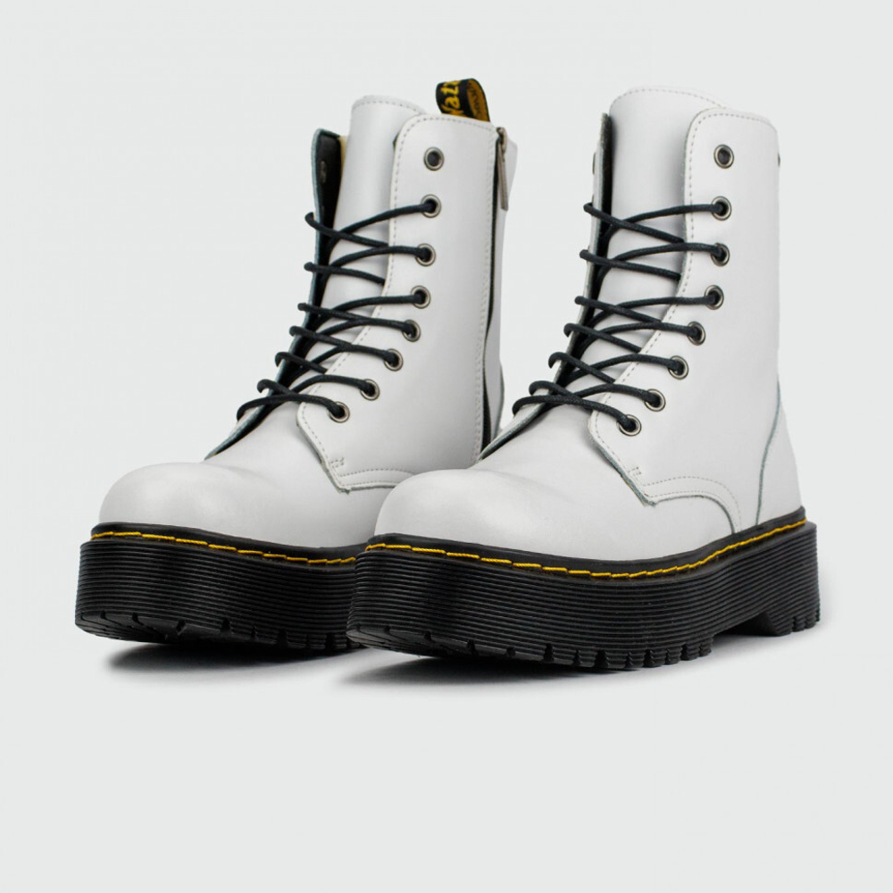 ботинки Dr. Martens 1460 White / Black Winter