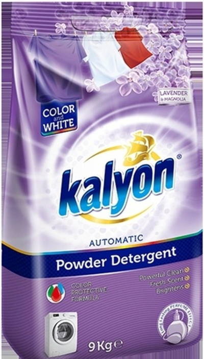 Стиральный порошок KALYON Color and White Lavender&Magnolia Automatic 9 кг