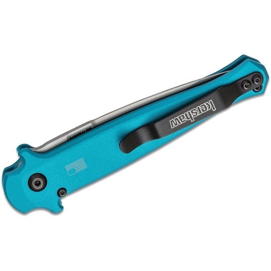 Складной нож Автоматический KERSHAW Launch 8 7150TEALSW c клинком из стали 154CM, рукоять алюминий