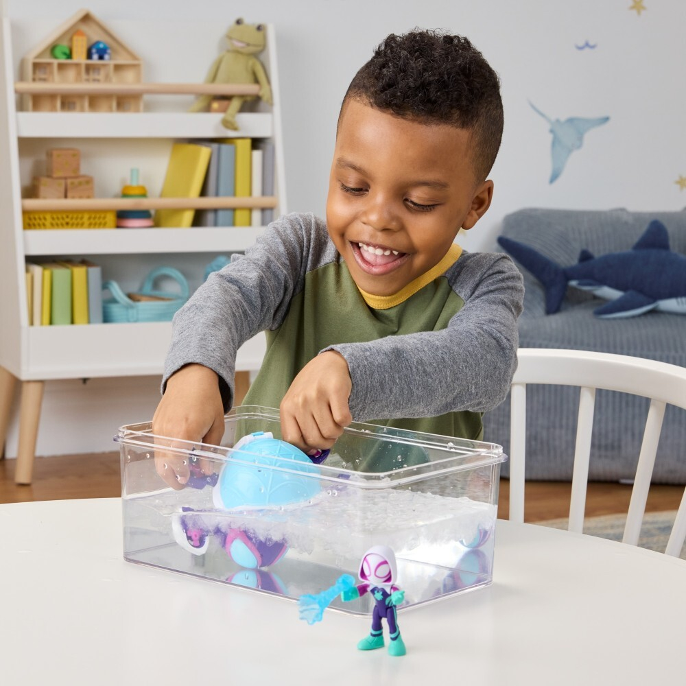 Hasbro Spidey and the Super Buddies - GHOST YELLOW подводная лодка Water-Webs G1466