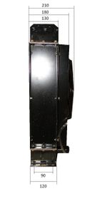 Радиатор охлаждения Yangdong Y4102D; TDY 30 4L/Radiator Yangdong Y4102