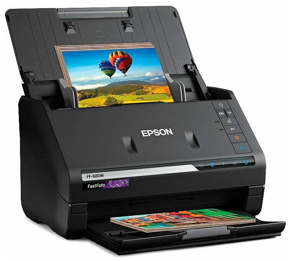 Сканер Epson FastFoto FF-680W черный