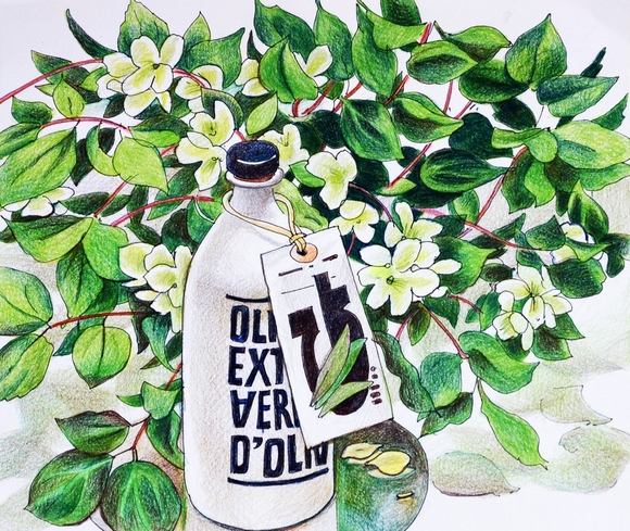 Репродукция на фотобумаге "Жасмин"