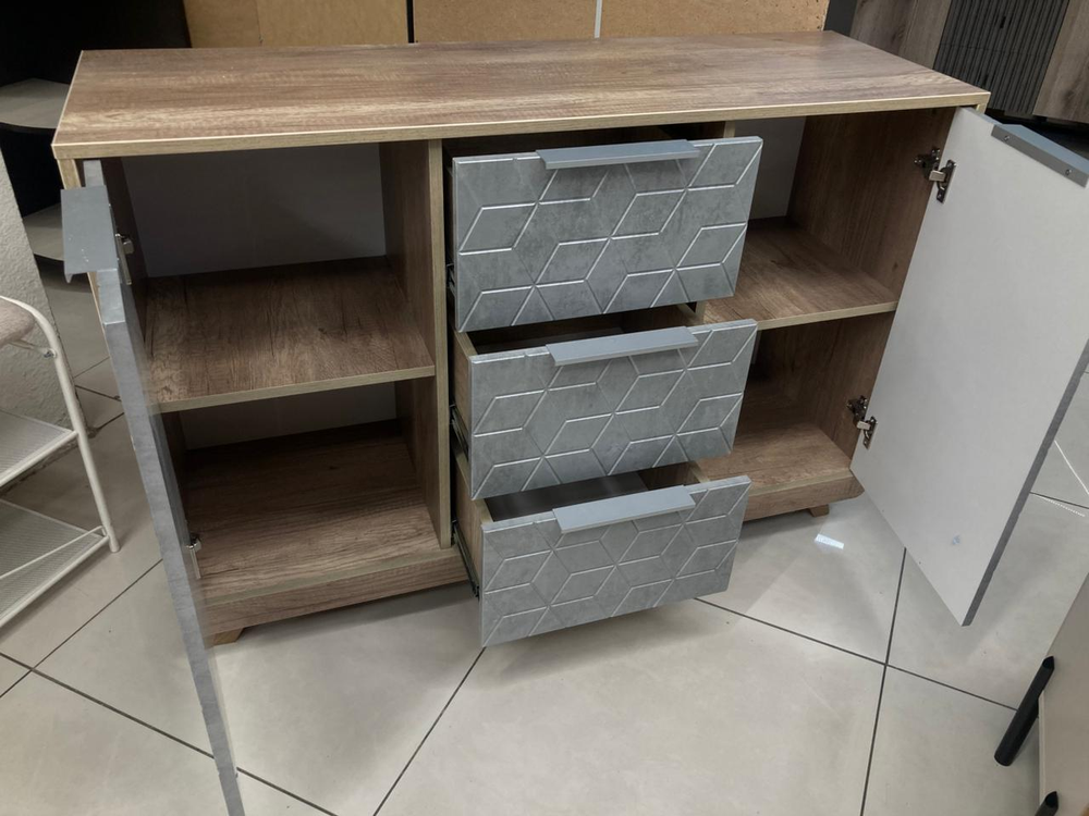 Комод Мегаполис КМ-15 Дуб каньон/F04