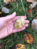 брошь лист золото 2046