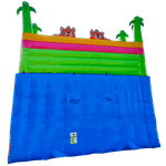 Коммерческий надувной батут «Тигриная страна 3», 10*5*5 м