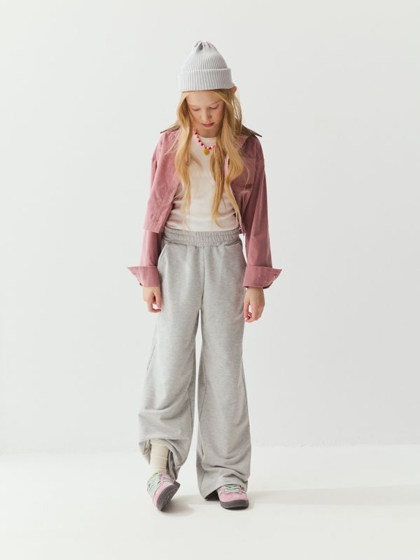 Брюки палаццо облегченные 