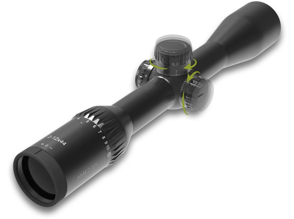 Прицел Artelv CRS 2-12x44 SFP Fiber (ASCF21244S)