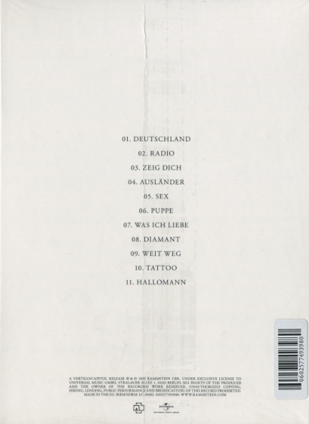 Rammstein / Rammstein (Special Edition)(CD)