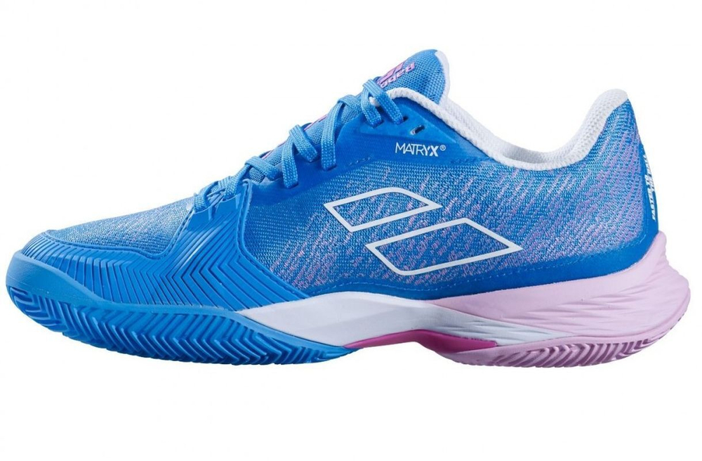 Женские Кроссовки теннисные Babolat Jet Mach 3 Clay Women - небесный
