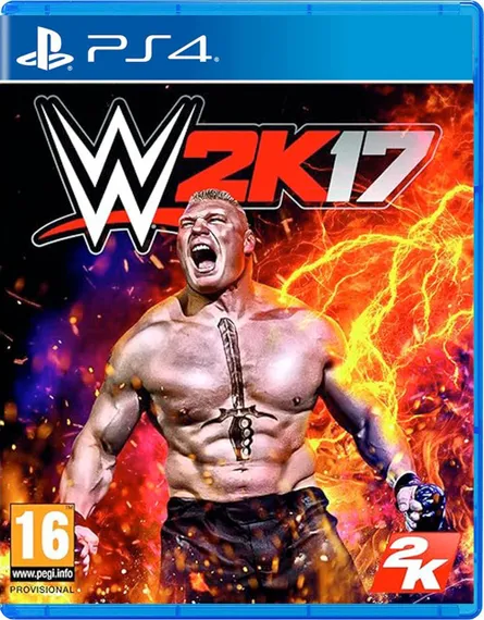 PS4 WWE 2K17 (Б/У, Английская версия, CUSA-05058)